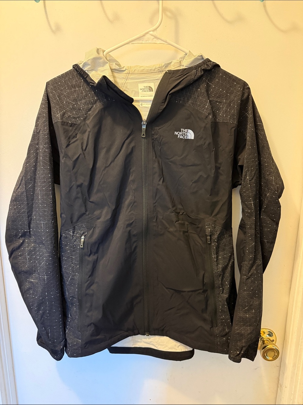 The North Face Flash Dry Rain Jacket with Satellite Star Pattern